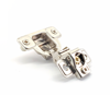 Picture of Salice 1 7/16" Overlay Dowel Mounting Hinge - (3 Cam) in Nickel for 106° Opening Angle